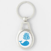 Funny walvis sleutelhanger (Voorkant)
