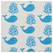 Funny walvis stof (Swatch)
