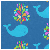 Funny walvis stof (Close Up)