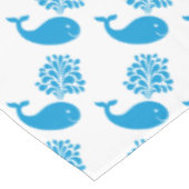 Funny walvis tafelkleed (Gekanteld)