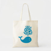 Funny walvis tote bag (Voorkant)