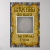 Funny Wanted Dead of Alive Poster (Voorkant)