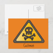 Funny Warning SignThunder_Cove Briefkaart (Voorkant / Achterkant)