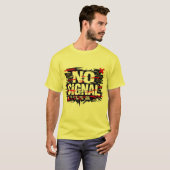 Funny Warning T-Shirt – “Does Not Signal As If It (Voorkant volledig)