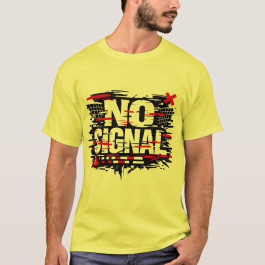Funny Warning T-Shirt – “Does Not Signal As If It (Voorkant)