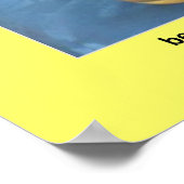 Funny Warning Veiled Bathroom Humor Poster (Hoek)