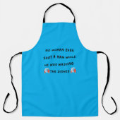 Funny Washington Quote, Funny Kitchen Quottes Schort (Voorkant)