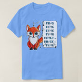 Funny Wat zegt de Fox zeggen Fox Lover T-shirt Gif (Design voorkant)