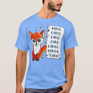 Funny Wat zegt de Fox zeggen Fox Lover T-shirt Gif