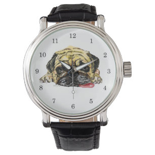 Funny Watch met Rug Dog Horloge