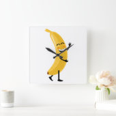 Funny watch vierkante klok (Huis)