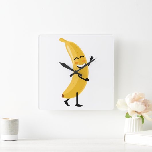 Funny watch vierkante klok (Huis)