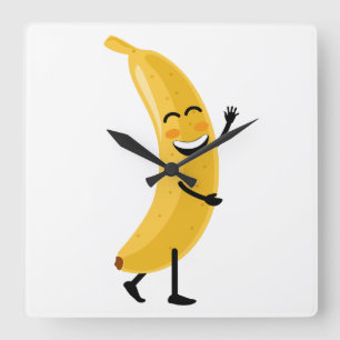 Funny watch vierkante klok