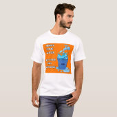 Funny Water Bucket Shirt - Meme T-shirt (Voorkant volledig)