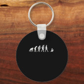 Funny Water Polo Evolution Water Polo Player Gift Sleutelhanger (Voorkant)