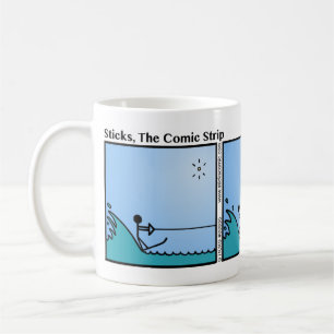 Funny Water Skiing Stickman Mok - 035