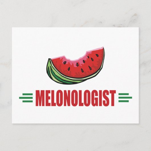 Funny Watermelon Briefkaart (Voorkant)