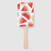 Funny Watermelon Fans - Fresh Fruit Summer Fans Handwaaier (Achterkant)