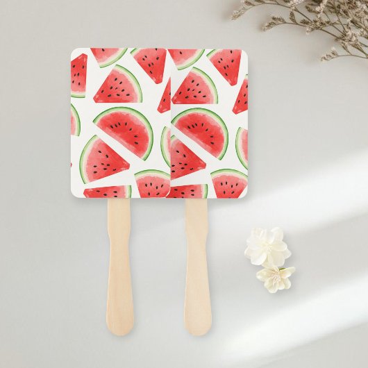 Funny Watermelon Fans - Fresh Fruit Summer Fans Handwaaier