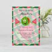 Funny Watermelon Kind 00e Verjaardag Kaart (Staand voorkant)