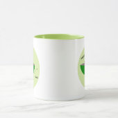 Funny Watermelon Lover Cartoon Coffee Mok (Midden)