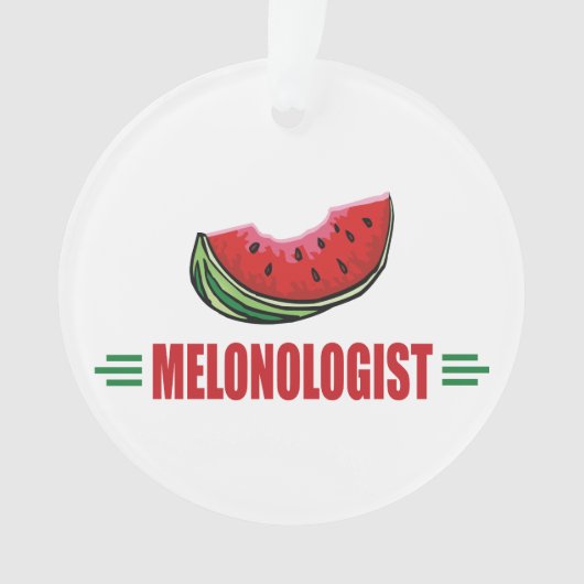 Funny Watermelon Ornament (voorkant)