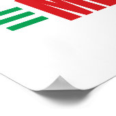 Funny Watermelon Poster (Hoek)