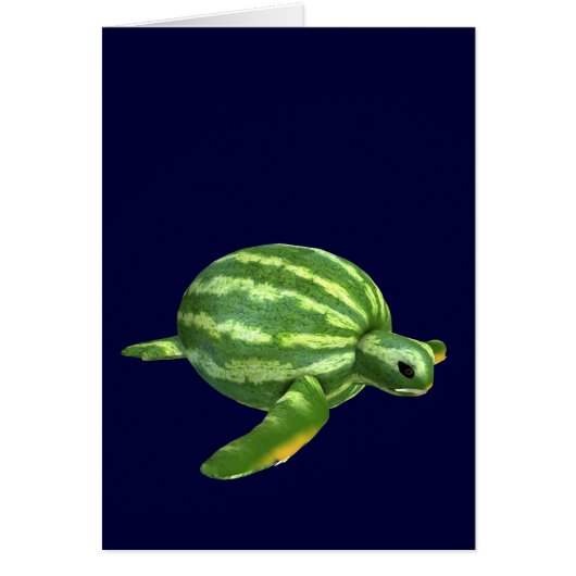 Funny Watermelon Seaturtle (Voorkant)