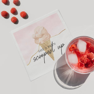 Funny Waterverf Ice Cream Vrijgezellenfeest Servet