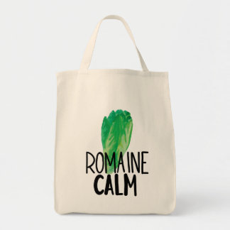 Funny Waterverf Lettuce Canvas tas