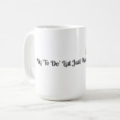 Funny Waved Goodbye Mug Koffiemok (Voorkant links)