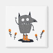 Funny Waving Monster Magneet (Voorkant)