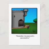 Funny "We hebben ons verplaatst" Humor Briefkaart (Voorkant)