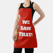 Funny “We Saw That” Santa and Jesus Design Schort (Insitu)