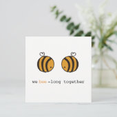 Funny We zijn samen lang. (Staand voorkant)