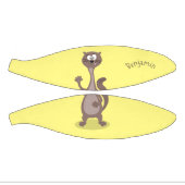 Funny weasel cartoon basketbal (Panelen)