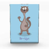 Funny weasel cartoon fotoblokken (Voorkant)