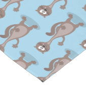 Funny weasel cartoon korte tafelloper (Hoek)