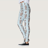 Funny weasel cartoon leggings (Links)