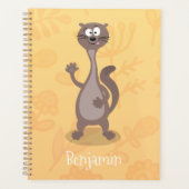 Funny weasel cartoon planner (Voorkant)