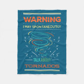 Funny Weather Man Quotes  Fleece Deken (Voorkant)