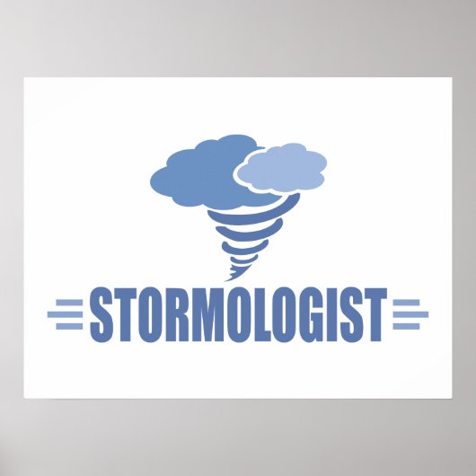 Funny Weather, Storm Poster (Voorkant)