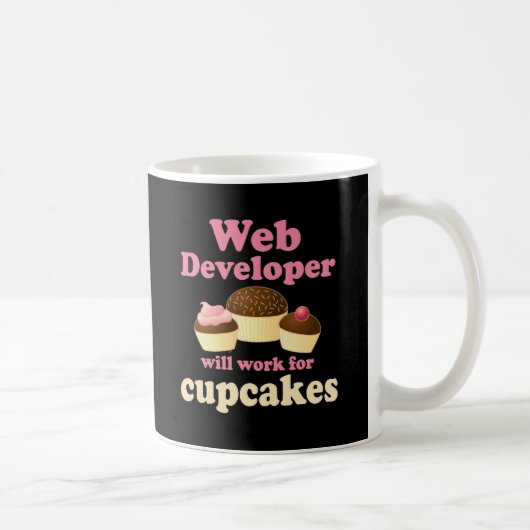 Funny Web Developer Koffiemok (Rechts)