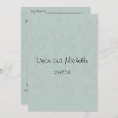 Funny Wedding Advice, commentaar Advieskaart (Voorkant / Achterkant)