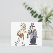 Funny Wedding Afbeelding Briefkaart (Staand voorkant)
