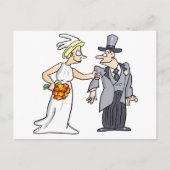 Funny Wedding Afbeelding Briefkaart (Voorkant)
