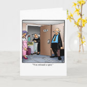 Funny Wedding Anniversay Wenskaart Kaart (Gele Bloem)