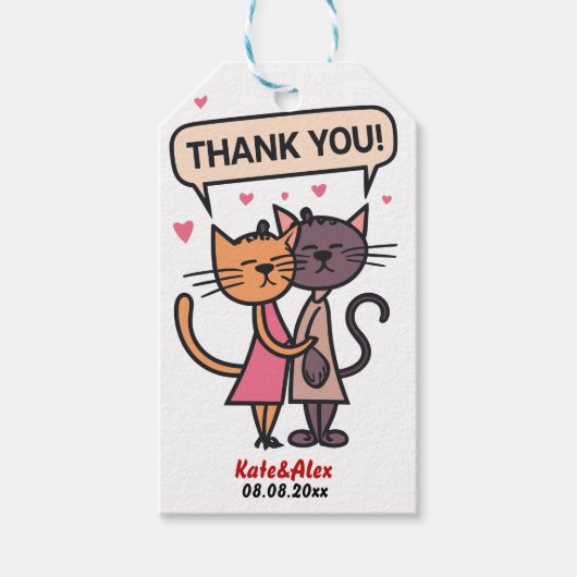 Funny Wedding Cadeaulabel (Voorkant)