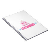 Funny Wedding Cake Lover Notitieboek (Rechterzijde)