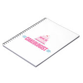 Funny Wedding Cake Lover Notitieboek (Linkerzijde)
